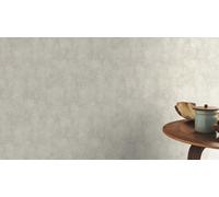 Non-Woven Wallpaper Waves Grooves texture Cream White Silver 315806 (3,28£/1qm)