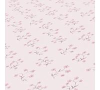 Non-woven wallpaper white pink brown country style flowers 39074-3 (4,52£/1qm)