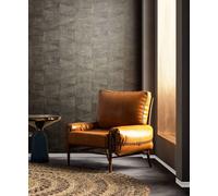 Non-woven wallpaper wood look tiles motif grey brown beige 33360 (4,45£/1qm)