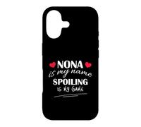 Nona Is My Name Spoiling Is My Game Grandma Design Case for iPhone 17
