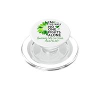 Nonalcoholic Fatty Liver disease NAFLD Awareness sunflower PopSockets PopGrip for MagSafe