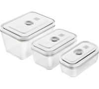 NONAME 1007719 Lot de 3 boîtes de conservation sous vide Zwilling Fresh & Save,White,19 x 5 cm