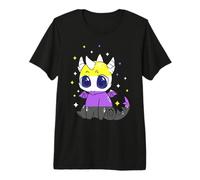 Nonbinary Dragon LGBTQ Nonbinary Pride Genderqueer Premium T-Shirt