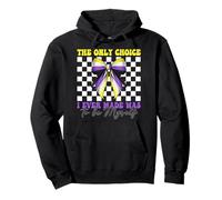 Nonbinary Flag Girl Only Choice I Ever Made Was To Be Myself Pullover Hoodie