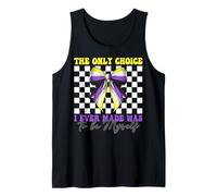 Nonbinary Flag Girl Only Choice I Ever Made Was To Be Myself Tank Top