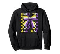 Nonbinary Flag Pride LGBTQ He She They It's All Okay Pullover Hoodie
