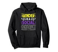 Nonbinary - Gender Is a Social Construct Pullover Hoodie