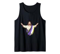 Nonbinary Jesus Gay Jesus LGBTQ Nonbinary Pride Tank Top