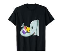 Nonbinary Mama Elephant Protecting Pride Kids T-Shirt