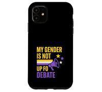 Nonbinary Pride Beyond Binary They Them LGBTQ Humor Case for iPhone 11
