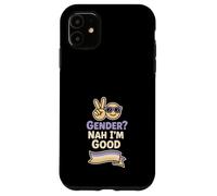 Nonbinary Pride Beyond Binary They Them LGBTQ Humor Case for iPhone 11