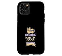 Nonbinary Pride Beyond Binary They Them LGBTQ Humor Case for iPhone 11 Pro