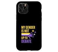 Nonbinary Pride Beyond Binary They Them LGBTQ Humor Case for iPhone 11 Pro