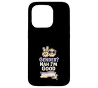 Nonbinary Pride Beyond Binary They Them LGBTQ Humor Case for iPhone 15 Pro