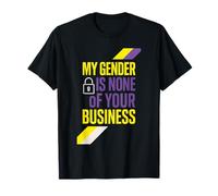 Nonbinary Pride Beyond Binary They Them LGBTQ Humor T-Shirt