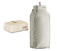 NONCHI 600W Portable Clothes Dryer, Mini Foldable Electric Clothes Dryer for Apartment, Dorm, Rvs & Travel, Compact Dryer with PTC Heating Body, Dryer Bag & Hanger