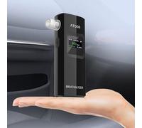 NonContact Portable Alcohol Tester with Fast Screening Mode Ideal for Quick and Easy Testing (Black)