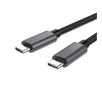 nonda USB C to USB C Cable 100W/5A 6.6ft, USB Type C PD Fast Charging Cable, Braided Nylon Cord Compatible with MacBook Pro 2020, iPad Pro 2020, Samsung Galaxy S20, Switch and Other USB C Charger