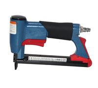 NONDK 1 Piece FS8016-B BEA Type Pneumatic Air Stapler Nailer Fine Stapler Tool Blue Metal Pneumatic Air Stapler Nailer for Furniture Nailer Tool Pneumatic Air Power Tool