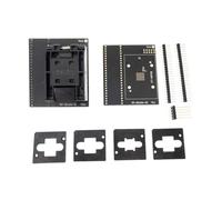 NONDK 1 Set BGA64 Adapter Burning Seat for RT809H Programmer RT-BGA64-01 V2.0 Socket 4pcs Limiter Frame 2 Bottom Plate Easy Install Easy to Use