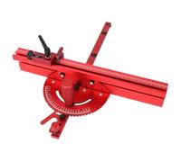 NONDK 1 Set Table Saw Miter Gauge, Miter Gauge, with Track Stop Sawing Assembly Angle Ruler for Table Saw Router Woodworking Bench Tools DIY