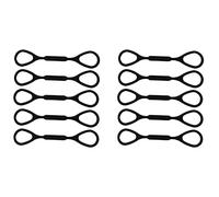 NONDK 10 Pieces Musical Instruments Trumpet Slide Silicone Trumpet Ring Replacement Accessory