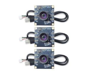 NONDK 100 Degree Camera Module 1MP OV9732 1280x720 USB Free Driver Manual Focus with2 Meter Cable forWinXP/7/8/10 3Pcs