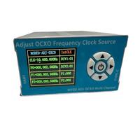 NONDK 10M 0.1ppm OCXO Adjustable Frequency Standard 2.5K-200M Clock Source Module W/SMA Female Connectors