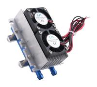 NONDK 144W Thermoelectric Peltier Refrigeration Cooler 12V Semiconductor Air Conditioner Cooling Systems DIY Kit