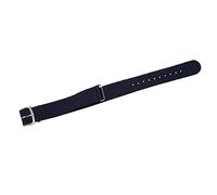 NONDK 18 mm Nylon Watch Band Strap Cord Bracelet Watch Strap Dark , dark , strip