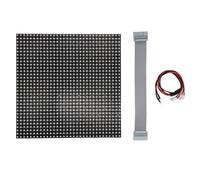 NONDK 1Pcs P6 Outdoor LED Screen Panel 32X32 Pixels LED Display Module 192X192Mm 1/4 Scan RGB Full Color LED Screen Panel