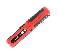 NONDK 1PCS Wire Stripper Multi-Function Portable Pen Stripper, Network Cable, Wire, Coaxial Cable, Wire Cutter,10-20AWG,Red
