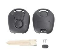 NONDK 2 Buttons Remote Key Shell for Actyon Uncut Blade Key Fob Cover Case Replacement,A
