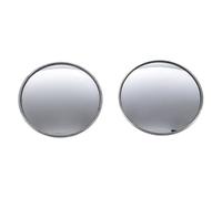 NONDK 2 Pcs Round Stick-On Convex Blind Spot Mirror Set