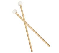 NONDK 2 Pieces Double Drum Cymbal Mallet Hammer Sticks Mallets Rods Felt Hammer 385mm