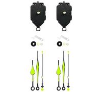 NONDK 2 Set Quartz Clock Movement Kit Oscillating Movement + Pointer Clock Repair Parts Replacement Parts A