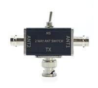 NONDK 2-Way Manual Coaxial Antenna Switch forHam Radio 1 Input & 2 Outputs Coaxial Switch SO-239 Connector
