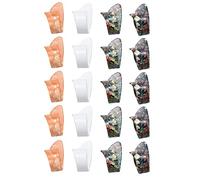 NONDK 20 Pieces Guitar Pua Finger Thumb Celluloid Mediator Thumb Paws for Acoustic Electric Guitar Thickness