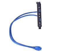 NONDK 20-Pin to USB 3.0 Dual Port Cable Header, Extend Your USB 3.0 Port on Motherboard to Computer Case Bezel