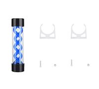 NONDK 200mm Water Cooling PC Water Tank Computer Water Cooling Tank with G1/4 Thread for PC Computer Cooler Accessory(Blue)
