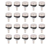 NONDK 20Pcs Potentiometer Carbon Film Single Turn Accessory Set Kit for Motor Speed Control
