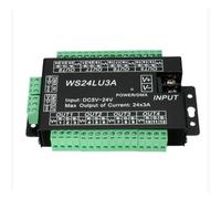 NONDK 24CH Easy DMX512 Controller Decoder WS24LU3A LED Dimmer Controller DMX512 Controller Decoder