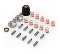 NONDK 24pcs IPT40 Plasma Cutting Torch Consumables Set for CUT-55DS Pro/CUT-55NHF/CUT-55DS NHF PLUS/CUT-60DS PRO