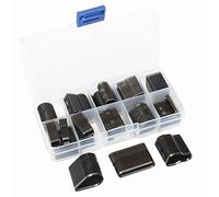 NONDK 24Pcs Leather Cutting Dies Set Hole Hollow Punch Cutter DIY Tool Kit Short Leather Belt Drilling Tool Oval Round Square