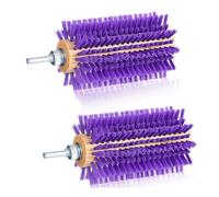 NONDK 2pack Mini Roto Brush Coat Deshedding Tool for Goat Sheep Cattle, Use with Drill, for Livestock, Wool/Hair Stimulating