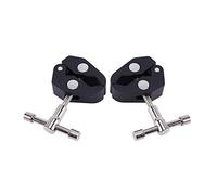 NONDK 2Pack Super Clamp Crab Clamp Photography with / 1/4 and 3/8 inch Thread Rod Clamp Pliers Clip for DSLR Rig Cameras, 15mm Rods, Lights, Umbrellas, Hooks, Shelves, Plate Glass