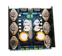 NONDK 2Pcs 1969 Gold Seal Sinking-Gold 20W&20W Class A Power HiFi Amplifier Finished Board with Heatsink,1969 Amplifier Board