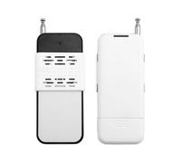 NONDK 2Pcs 433Mhz Universal Wireless Remote Control 3 Buttons 1000M Transmitter Device for Light/Garage Door/Motor Controller