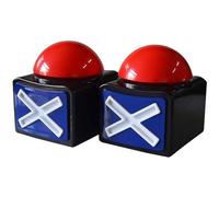 NONDK 2PCS Game Answer Buzzer, Game Buzzer Alarm Sound Play Button with Light Trivia Quiz Got Talent Buzzer Game Toys