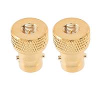 NONDK 2X SMA A BNC Female M/F Straight Type Adapter Coaxial Connector